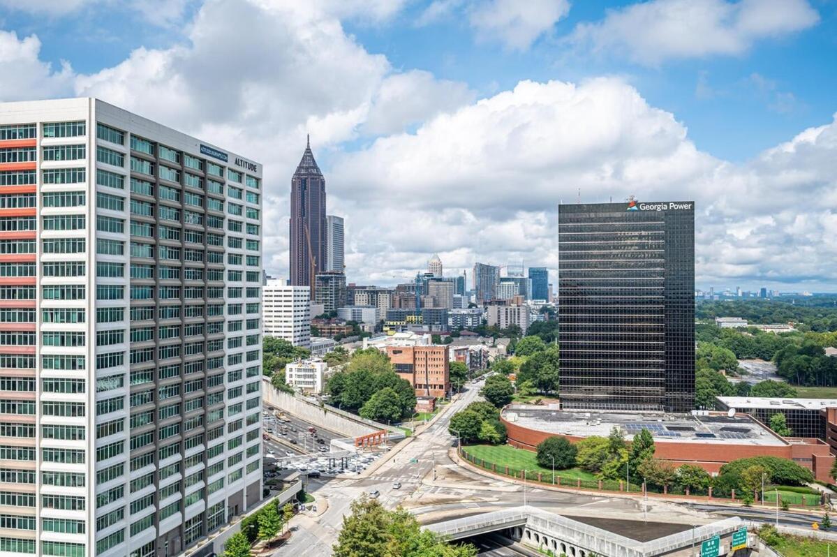 Heart Downtown! City View Onsite Parking! King Bed Lm807 AtlantaAtlanta  Kültér fotó