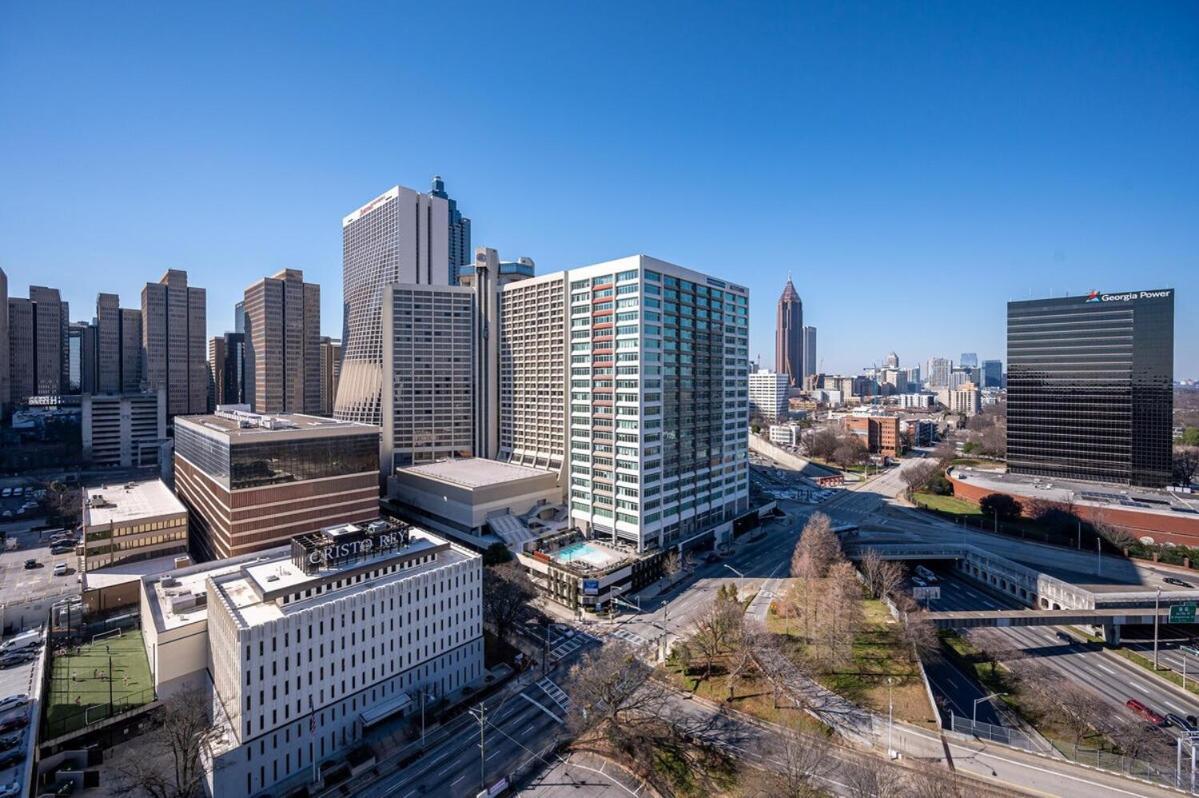 Heart Downtown! City View Onsite Parking! King Bed Lm807 AtlantaAtlanta  Kültér fotó