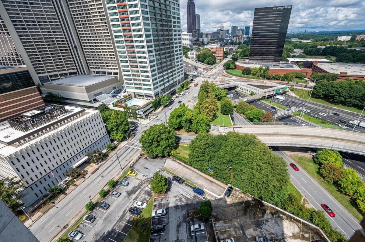 Heart Downtown! City View Onsite Parking! King Bed Lm807 AtlantaAtlanta  Kültér fotó
